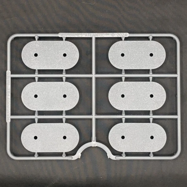 6 socles (25mm x 50mm)