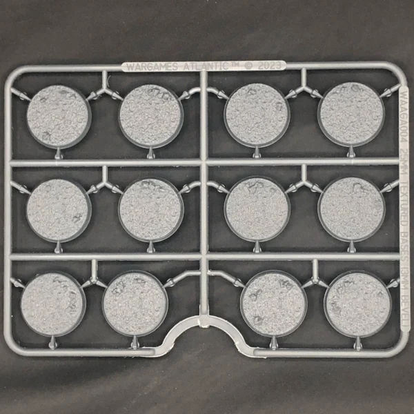 12 socles Texturés (25mm)