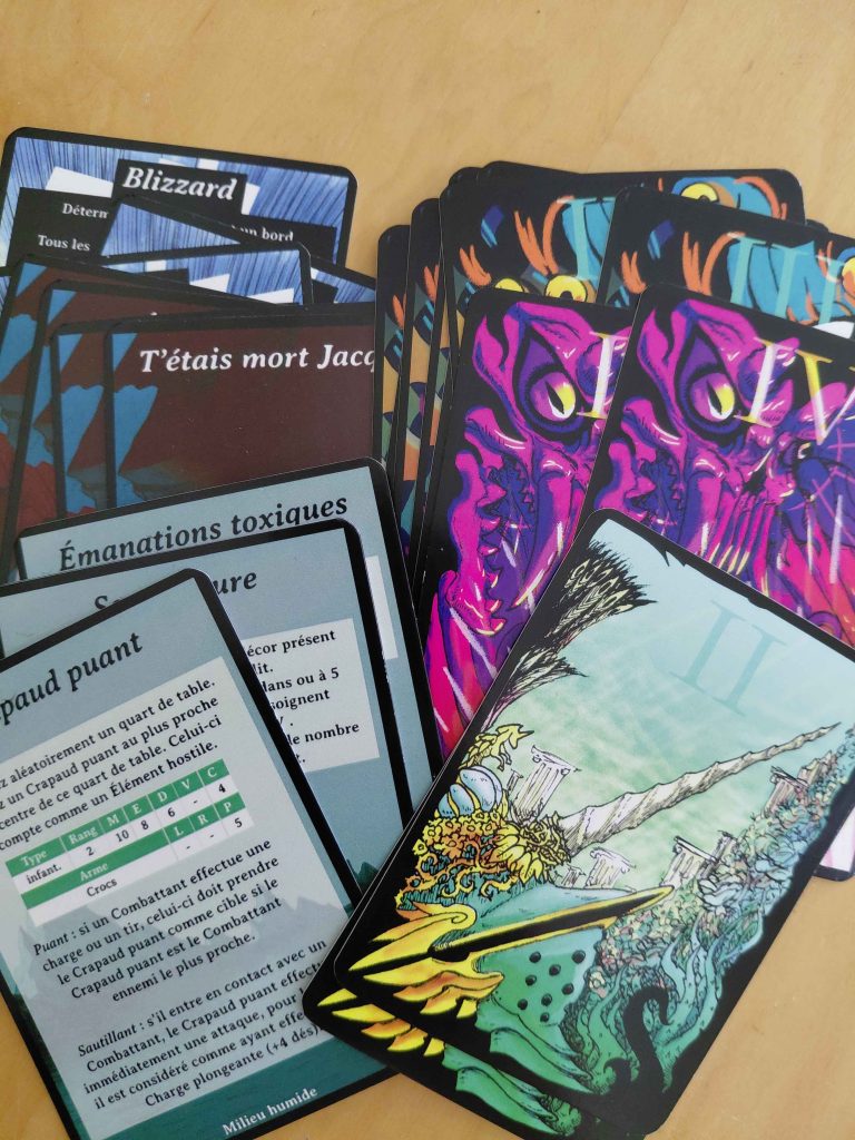 Deck Cartes 1 - Activation et évènements - x96