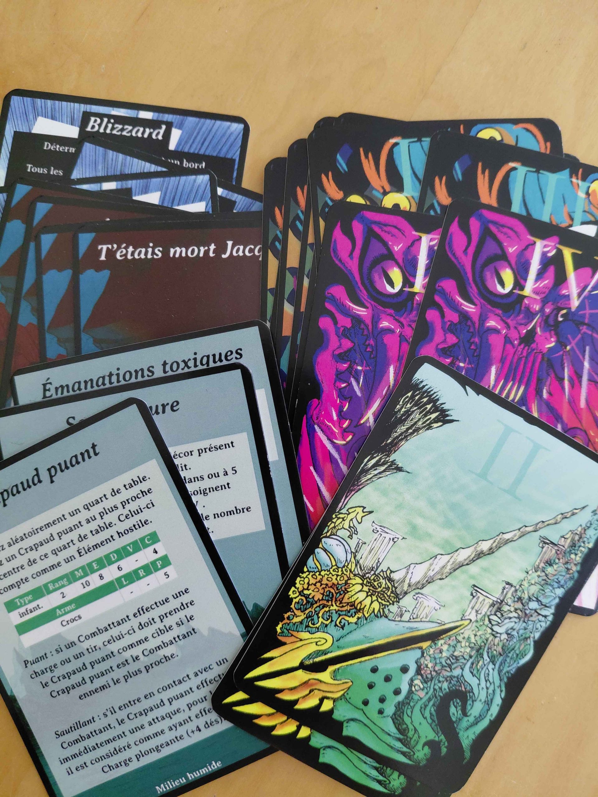 Deck Cartes 1 - Activation et évènements - x96