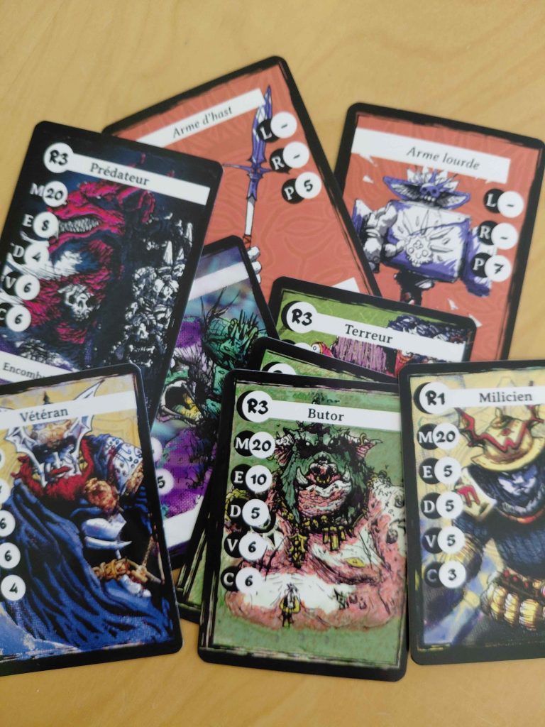 Deck Cartes 2 - Profils - x96