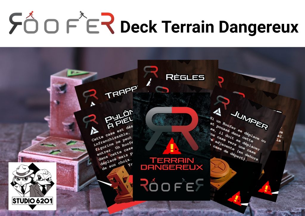 Roofer : 7 cartes terrain dangereux